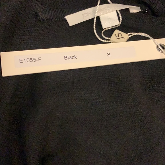 Jonathan Simkhai Black Midi Dress with Shoulder Cutouts - Picture 6 of 7